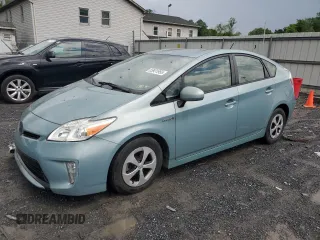 2015 Toyota Prius Four with VIN JTDKN3DU1F1959645, listed as a Copart auction lot 55931955 with 64,932 mi miles and Salvage Title. Bid and sale history available at DreamBid. Image 1.