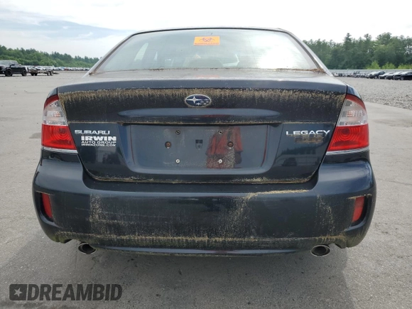 2008 Subaru Legacy with VIN 4S3BL616486208672, listed as a Copart auction lot 63044825 with Not provided miles and Clean title. Bid and sale history available at DreamBid. Image 6.