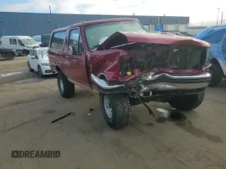 1994 Ford Bronco Custom with VIN 1FMEU15H3RLB53350, listed as a Copart auction lot 82411494 with 101,328 mi miles and Clean Title. Bid and sale history available at DreamBid. Image 10.