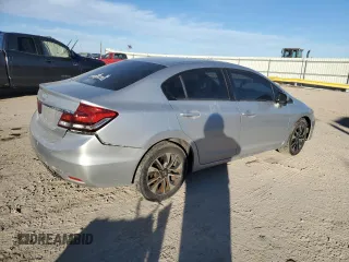 2015 Honda Civic EX with VIN 19XFB2F85FE098178, listed as a Copart auction lot 42616865 with 184,857 mi miles and Salvage Title. Bid and sale history available at carsss.com. Image 3.