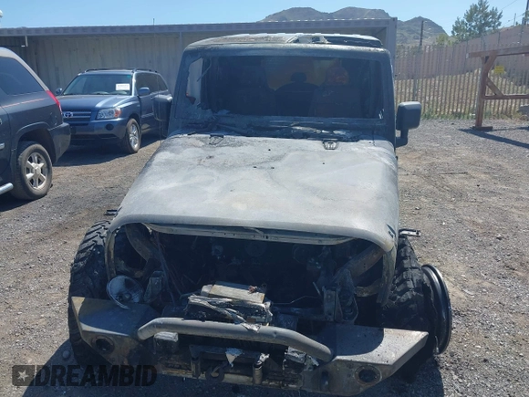 2007 Jeep Wrangler Sahara with VIN 1J4FA54147L184109, listed as a IAAI auction lot 42183722 with Not provided miles and . Bid and sale history available at DreamBid. Image 6.