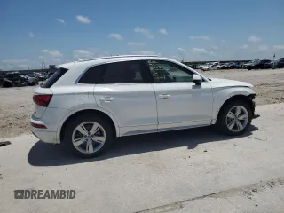 2019 Audi Q5 Premium with VIN WA1ANAFY7K2034382, listed as a Copart auction lot 56514475 with 56,620 mi miles and Salvage title. Bid and sale history available at DreamBid. Image 3.