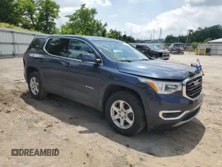 2018 GMC Acadia SLE with VIN 1GKKNRLSXJZ210439, listed as a Copart auction lot 56489784 with 54,567 mi miles and Salvage title. Bid and sale history available at DreamBid. Image 4.