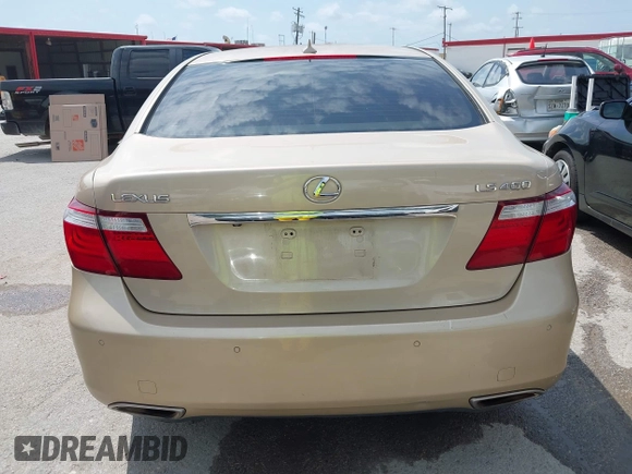 2007 Lexus LS 460 with VIN JTHBL46F775000849, listed as a IAAI auction lot 42551118 with 137,836 mi miles and . Bid and sale history available at DreamBid. Image 16.