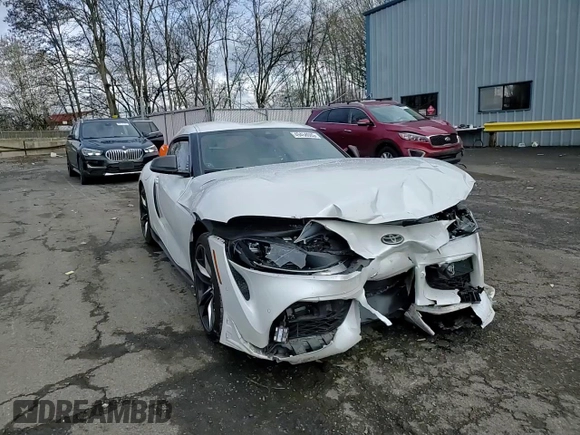 2020 Toyota Supra 3.0 with VIN WZ1DB4C06LW032176, listed as a Copart auction lot 49458085 with Not provided miles and Salvage title. Bid and sale history available at DreamBid. Image 11.