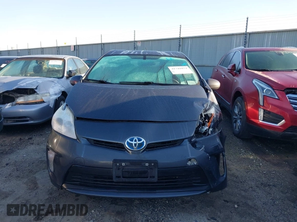 2015 Toyota Prius Four with VIN JTDKN3DU1F1949939, listed as a IAAI auction lot 41741074 with 186,714 mi miles. Bid and sale history available at carsss.com. Image 12.