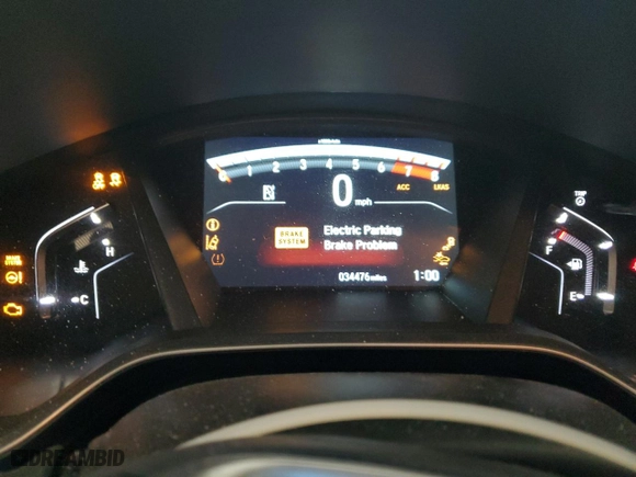 2018 Honda CR-V Touring with VIN 5J6RW2H97JL006179, listed as a Copart auction lot 47688415 with 34,476 mi miles and Salvage Title. Bid and sale history available at carsss.com. Image 9.