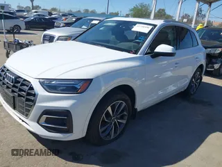 2021 Audi Q5 Premium with VIN WA1AAAFY6M2045811, listed as a IAAI auction lot 41750550 with 9,563 mi miles and . Bid and sale history available at DreamBid. Image 18.