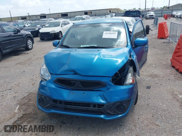 2019 Mitsubishi Mirage ES with VIN ML32A3HJ7KH011198, listed as a IAAI auction lot 42528952 with 106,709 mi miles and . Bid and sale history available at DreamBid. Image 6.