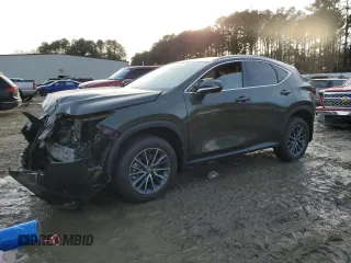 2025 Lexus NX 350h with VIN 2T2AKCEZ8SC043304, listed as a Copart auction lot 42719255 with 1,221 mi miles and Salvage Title. Bid and sale history available at DreamBid. Image 1.