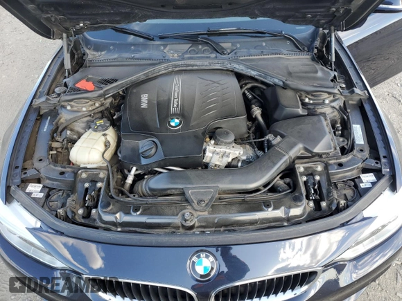 2015 BMW 4 Series 435i xDrive with VIN WBA4B3C51FGV48817, listed as a Copart auction lot 52997265 with 77,812 mi miles and Salvage Title. Bid and sale history available at DreamBid. Image 12.
