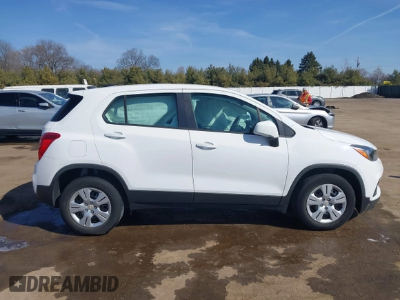 2017 Chevrolet Trax LS with VIN 3GNCJKSB5HL159624, listed as a IAAI auction lot 41788108 with 150,010 mi miles. Bid and sale history available at carsss.com. Image 13.