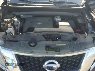 2016 Nissan Pathfinder Platinum with VIN 5N1AR2MM4GC658699, listed as a Copart auction lot 61581475 with 89,985 mi miles and Salvage title. Bid and sale history available at DreamBid. Image 12.