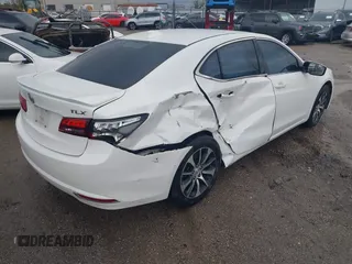 2015 Acura TLX with VIN 19UUB1F39FA020674, listed as a IAAI auction lot 41964784 with 98,579 mi miles and . Bid and sale history available at carsss.com. Image 4.