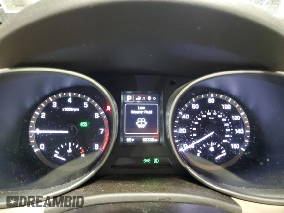 2017 Hyundai Santa Fe 2.4L with VIN 5NMZUDLB1HH013853, listed as a Copart auction lot 62577715 with 65,336 mi miles and Salvage title. Bid and sale history available at DreamBid. Image 9.