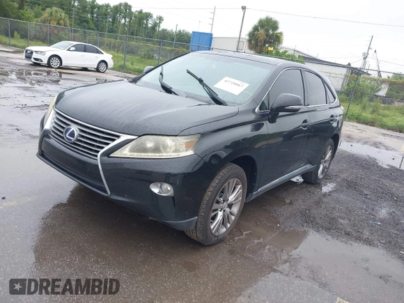 2013 Lexus RX 450h with VIN JTJZB1BA3D2006802, listed as a IAAI auction lot 42720067 with 117,291 mi miles and . Bid and sale history available at DreamBid. Image 2.