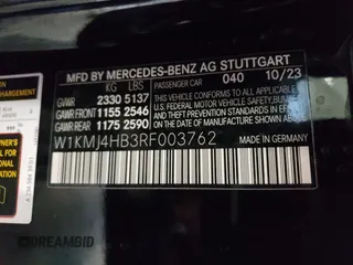 2024 Mercedes-Benz CLE 300 z VIN W1KMJ4HB3RF003762, wystawiony jako Copart lot #51513175 z przebiegiem 3 484 mil mil oraz Szkoda całkowita • Salvage title. Historia ofert i sprzedaży dostępna na DreamBid. Obrazek 12.