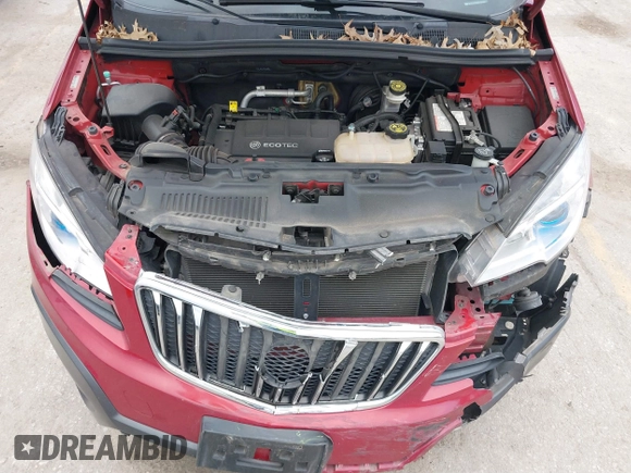 2015 Buick Encore with VIN KL4CJASB4FB106960, listed as a IAAI auction lot 41798028 with 117,222 mi miles. Bid and sale history available at carsss.com. Image 10.