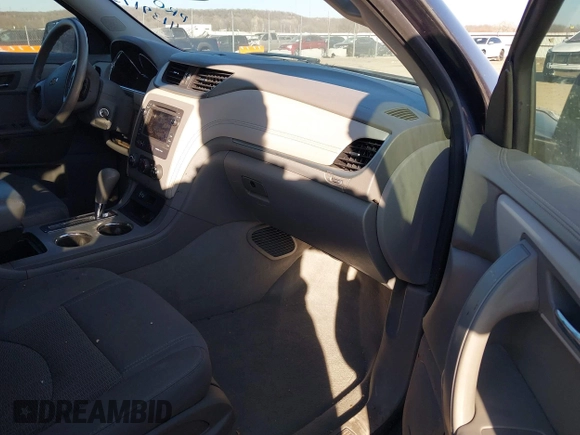 2013 Chevrolet Traverse LS with VIN 1GNKRFED6DJ107509, listed as a IAAI auction lot 41391738 with 84,729 mi miles. Bid and sale history available at carsss.com. Image 5.