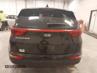 2018 Kia Sportage LX with VIN KNDPM3AC6J7417371, listed as a IAAI auction lot 41879390 with 112,944 mi miles and . Bid and sale history available at carsss.com. Image 16.