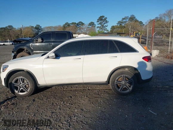 2022 Mercedes-Benz GLC with VIN W1N0G8DB9NG020664, listed as a IAAI auction lot 41816562 with 53,413 mi miles. Bid and sale history available at carsss.com. Image 14.