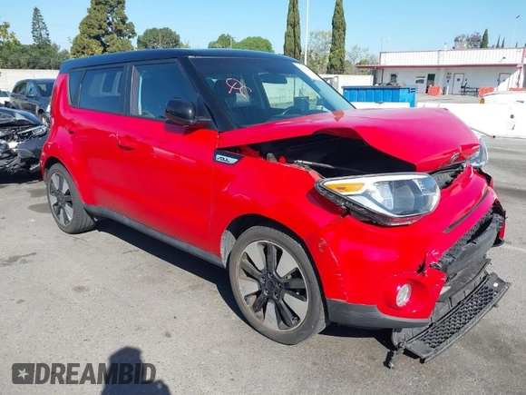 2018 Kia Soul + with VIN KNDJP3A51J7559321, listed as a IAAI auction lot 41858021 with 73,893 mi miles. Bid and sale history available at carsss.com. Image 1.