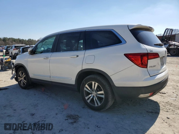 2017 Honda Pilot EX-L with VIN 5FNYF5H52HB029706, listed as a Copart auction lot 47736475 with 115,173 mi miles and Salvage Title. Bid and sale history available at carsss.com. Image 2.