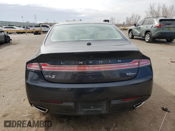 2014 Lincoln MKZ with VIN 3LN6L2G94ER804483, listed as a Copart auction lot 44437635 with 167,796 mi miles and Salvage Title. Bid and sale history available at DreamBid. Image 6.