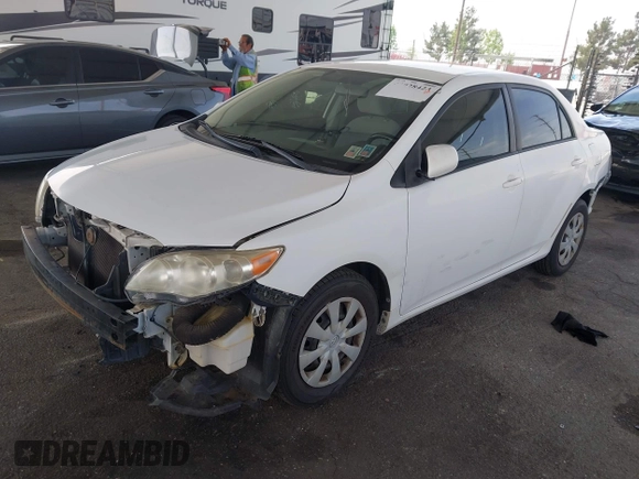 2011 Toyota Corolla L with VIN JTDBU4EE9B9131113, listed as a IAAI auction lot 42028423 with 191,157 mi miles. Bid and sale history available at carsss.com. Image 18.