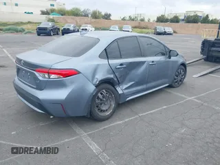 2021 Toyota Corolla LE with VIN JTDEPMAE1MJ118836, listed as a IAAI auction lot 41261340 with 1 mi miles. Bid and sale history available at carsss.com. Image 4.