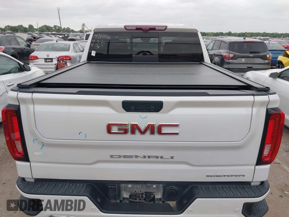 2022 GMC Sierra 1500 Denali with VIN 3GTU9FELXNG127029, listed as a IAAI auction lot 42062882 with 24,082 mi miles and . Bid and sale history available at DreamBid. Image 16.