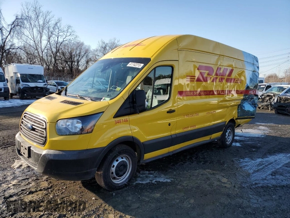 2019 Ford Transit z VIN 1FTYR3XM3KKA24867, wystawiony jako Copart lot #41742215 z przebiegiem 86 358 mil mil oraz Szkoda całkowita • Salvage title. Historia ofert i sprzedaży dostępna na DreamBid. Obrazek 1.