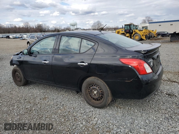 2014 Nissan Versa SV with VIN 3N1CN7AP6EL832846, listed as a Copart auction lot 50629065 with 52,260 mi miles and Salvage Title. Bid and sale history available at DreamBid. Image 2.