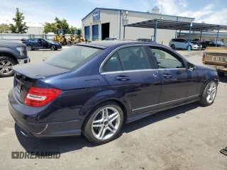 2013 Mercedes-Benz C 350 Sport with VIN WDDGF5HB7DA868759, listed as a Copart auction lot 58220784 with 70,909 mi miles and Salvage Title. Bid and sale history available at DreamBid. Image 3.
