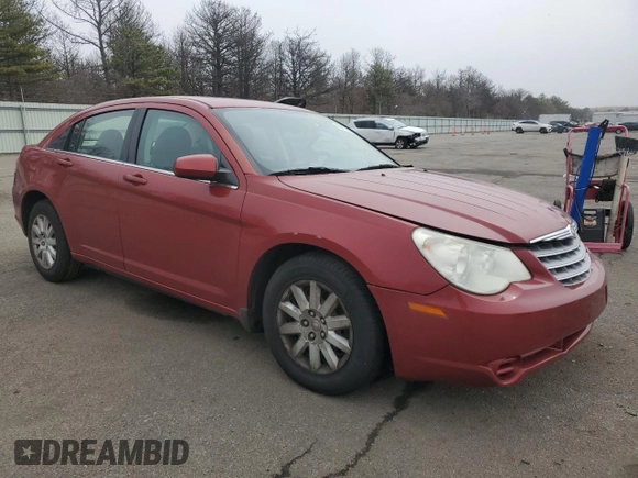 2007 Chrysler Sebring with VIN 1C3LC46K47N556477, listed as a Copart auction lot 49716675 with 103,318 mi miles and Salvage title. Bid and sale history available at DreamBid. Image 4.