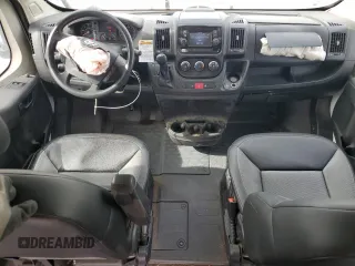 2019 Ram ProMaster Cargo with VIN 3C6TRVNG6KE512918, listed as a Copart auction lot 49177795 with 160,417 mi miles and Salvage Title. Bid and sale history available at DreamBid. Image 8.