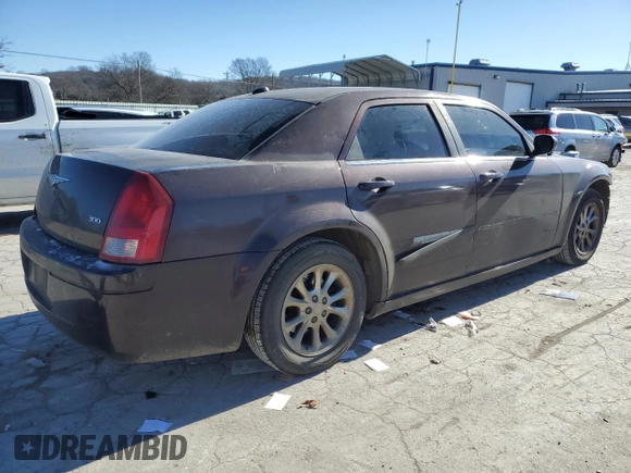 2005 Chrysler 300 with VIN 2C3JA43R25H540380, listed as a Copart auction lot 42169625 with 183,780 mi miles and Salvage Title. Bid and sale history available at carsss.com. Image 3.