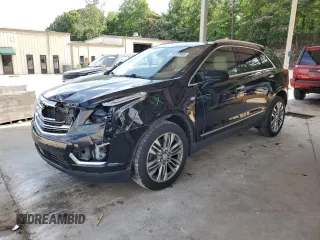 2017 Cadillac XT5 Premium Luxury FWD with VIN 1GYKNCRS3HZ105567, listed as a Copart auction lot 59157655 with 120,739 mi miles and Salvage title. Bid and sale history available at DreamBid. Image 1.