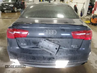 2014 Audi A6 3.0T Prestige with VIN WAUHGAFC1EN031979, listed as a Copart auction lot 48577955 with 0 mi miles and Non Repairable. Bid and sale history available at carsss.com. Image 6.