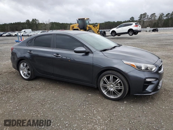 2021 Kia Forte LXS with VIN 3KPF24AD8ME387956, listed as a Copart auction lot 47237575 with 50,337 mi miles and Salvage Title. Bid and sale history available at carsss.com. Image 4.
