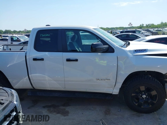 2022 Ram 1500 Big Horn with VIN 1C6RRFBG0NN287478, listed as a IAAI auction lot 42247112 with 43,275 mi miles and . Bid and sale history available at DreamBid. Image 13.