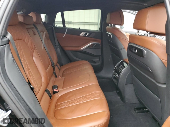2025 BMW X6 M60i with VIN 5UX43EX02S9W76491, listed as a Copart auction lot 85033264 with 5,173 mi miles and Salvage Title. Bid and sale history available at carsss.com. Image 11.