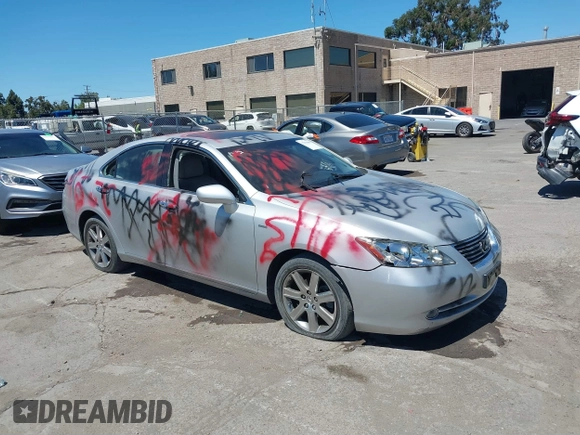 2008 Lexus ES with VIN JTHBJ46G382245956, listed as a IAAI auction lot 38921930 with 115,221 mi miles and . Bid and sale history available at carsss.com. Image 1.