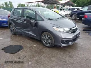 2019 Honda Fit EX with VIN 3HGGK5H85KM748308, listed as a IAAI auction lot 42538134 with 62,442 mi miles and . Bid and sale history available at DreamBid. Image 1.