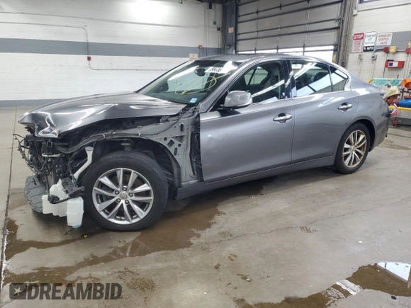 2017 Infiniti Q50 3.0t Premium with VIN JN1EV7AR5HM835337, listed as a Copart auction lot 53397355 with 103,468 mi miles and Clean Title. Bid and sale history available at carsss.com. Image 1.