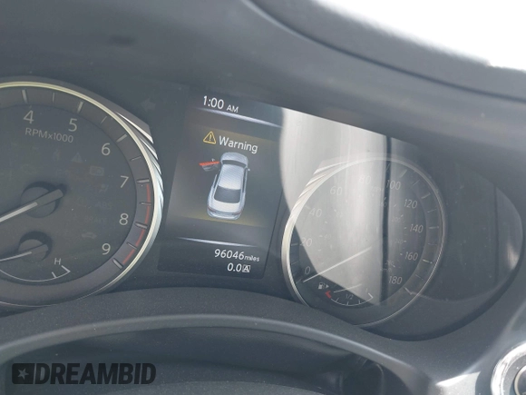 2021 Infiniti Q50 Pure with VIN JN1EV7AP7MM700241, listed as a IAAI auction lot 42586868 with 96,046 mi miles and . Bid and sale history available at DreamBid. Image 7.