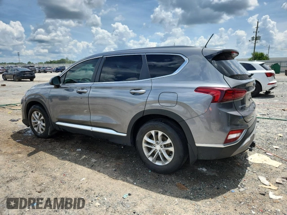 2019 Hyundai Santa Fe SE с VIN 5NMS23AD7KH134965, выставлен на аукционе Copart как лот 63212975 с пробегом 50 196 миль миль и Списание • Salvage title. История ставок и продаж доступна на DreamBid. Изображение 2.