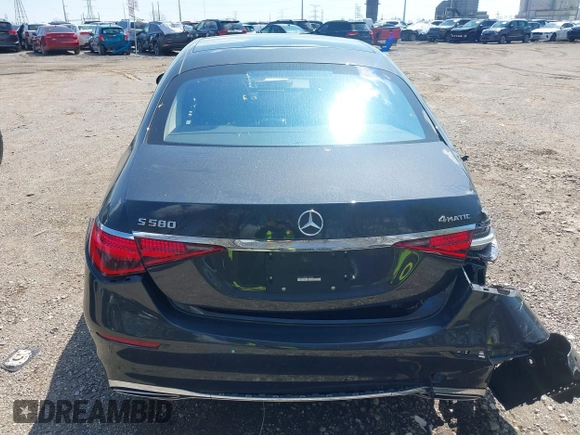 2023 Mercedes-Benz S 580 z VIN W1K6G7GB8PA189254, wystawiony jako IAAI lot #41934572 z przebiegiem 32 213 mil mil oraz . Historia ofert i sprzedaży dostępna na DreamBid. Obrazek 16.