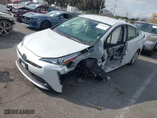 2021 Toyota Prius L Eco with VIN JTDKAMFUXM3144845, listed as a IAAI auction lot 41358306 with 1 mi miles. Bid and sale history available at carsss.com. Image 17.