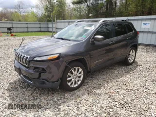 2016 Jeep Cherokee Limited z VIN 1C4PJMDS5GW121242, wystawiony jako Copart lot #55732455 z przebiegiem 132 318 mil mil oraz Szkoda całkowita • Salvage title. Historia ofert i sprzedaży dostępna na DreamBid. Obrazek 1.